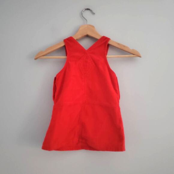 TCP Girls Red Corduroy Skirt Jumper 12M - Picture 2 of 8